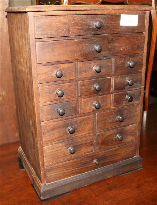Small collectors chest